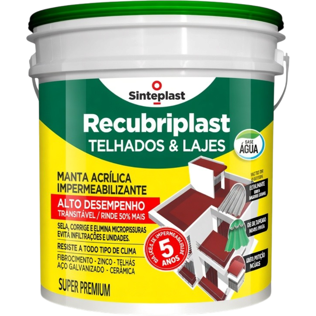 Recubriplast RECUBRIPLAST TELHADOS E LAJES
